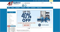 Desktop Screenshot of a-1appliances.net